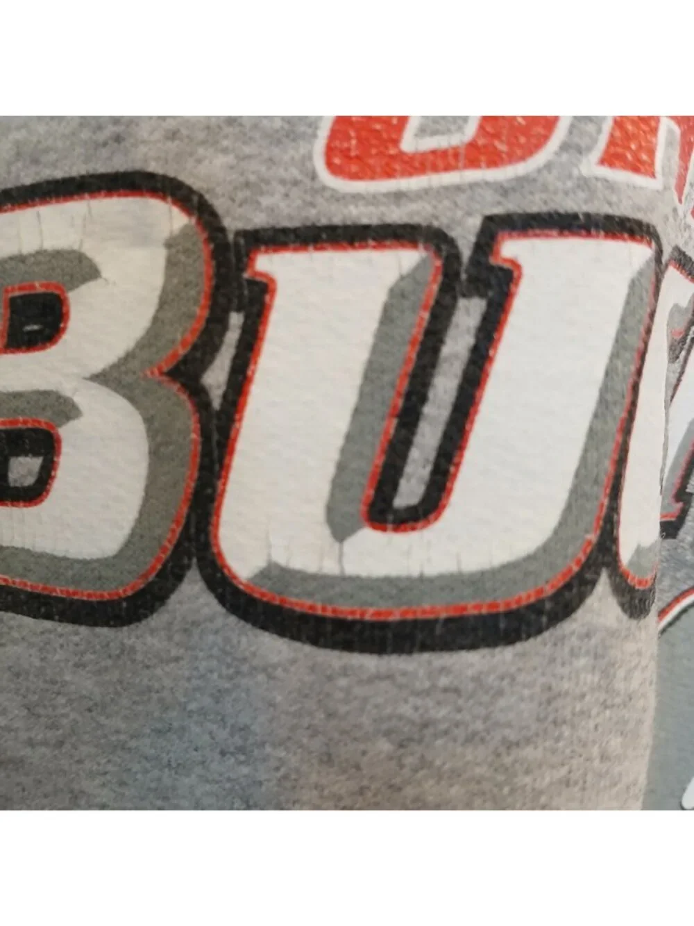VTG Fiesta Bowl 2003 Ohio State Buckeyes Sweatshirt Hanes Boxy Fit XL-2XL #D-47 - Picture 8 of 8